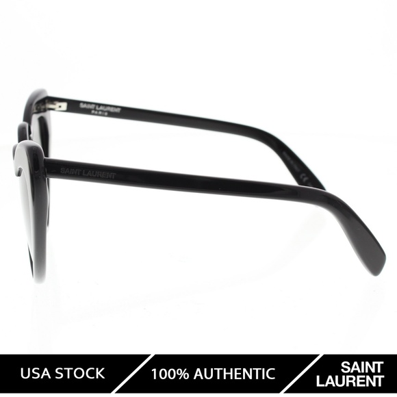 Saint Laurent Black Heart-Shaped Sunglasses - Picture 5 of 8